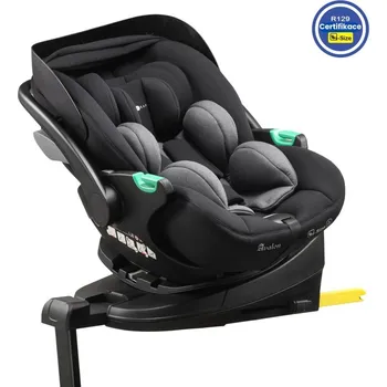 Autosedačka Autosedačka Cozy N Safe AVALON i-Size 360° vč. ISOFIX báze Black/Grey 2025
