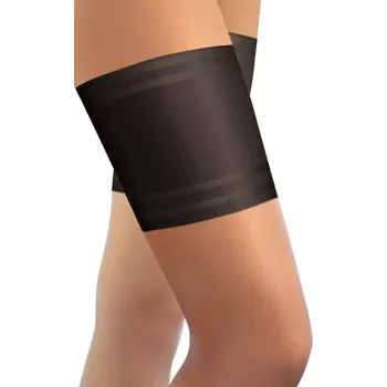 Dámské punčochy Hladké stehenní pásky béžová 70-75