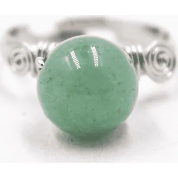 Prsten Milujeme Kameny Avanturín zelený - prsten - kulička PRK3 498365