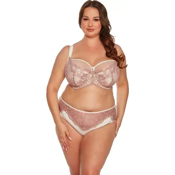 Podprsenka Polovyztužená dámská podprsenka semi soft Gaia BSM 1244 Ranita Maxi růžová 75L