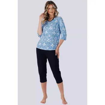 Leveza Odalis 1528 3/4 pyžamo M-2XL modrá XL