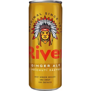 Limonáda River Ginger Ale 0,33 l (plech)