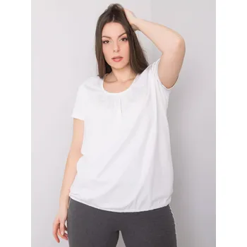 Dámská halenka Tričko RV TS 6320.85P bílá 2XL
