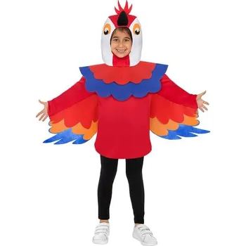 Karnevalový kostým Funiglobal - Kostým papoušek pro děti - 5-6 years