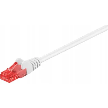 Síťový kabel Patchcord Goobay U/UTP 6 RJ45 / RJ45 10 m bílý