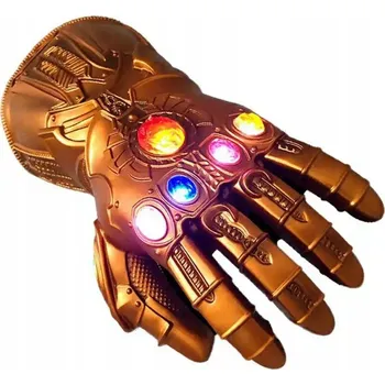 Rukavice Thanosova rukavice nekonečna svítící 30 cm