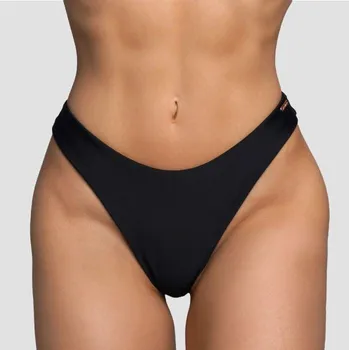 Dámské plavky GymBeam Spodní díl plavek CURACAO Black L