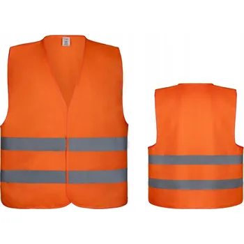 Pracovní obuv Výstražná vesta oranžová vel. XXL (56x65cm) BULK BULK