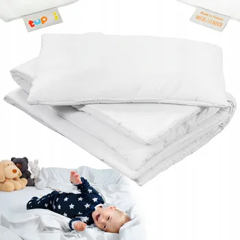 Povlečení Výplň do postýlky 120x90 PEŘINKA + POLŠTÁŘ Sada do postýlky