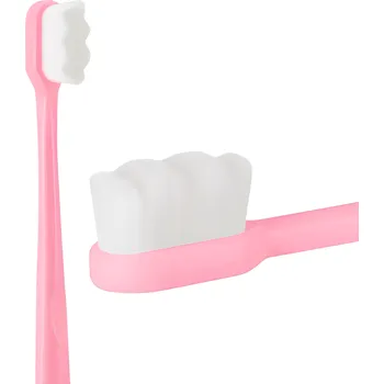 Zubní kartáček Ultrajemný zubní kartáček Nanosmile Pink Typ štětinek: Rovné