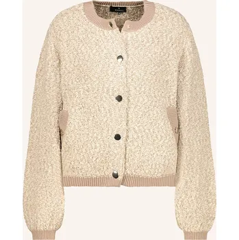 Dámský svetr Monari Dámský Pletený Kardigan S Třpytivou Přízí, černošedá /...