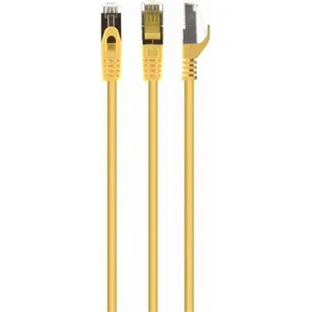 Síťový kabel GEMBIRD S/FTP Cat. 6A LSZH patch cord žlutý 2m PP6A-LSZHCU-Y-2M