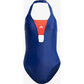 Dámské plavky Dámské plavky adidas Sportswear Colorblock modro-oranžové, velikost 38 XL