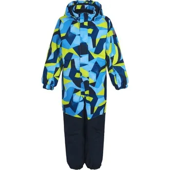 dívčí zimní kombinéza Color kids Coverall AOP