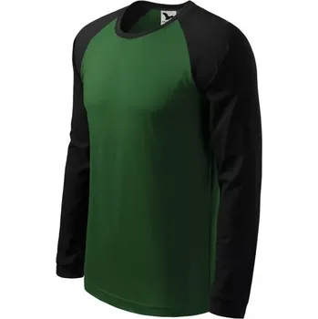 Pánské tričko Street LS M MLI-13006 bottle green - Malfini M