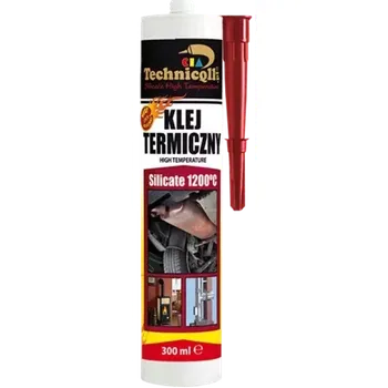 Průmyslové lepidlo TECHNICQLL HT SILICATE - Vysokoteplotní lepidlo 1200 °C 300ml