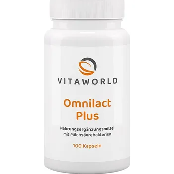 Fitness strava Vitaworld Omnilact Plus 100 kapslí