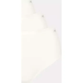 Kalhotky Dámské kalhotky GO Daily Cotton Highwaist 3P - WHITE - bílé 00GZ - SLOGGI WHITE XXL