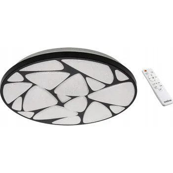 Struhm kulatý Stropní Svítidlo 48 x 65 cm černá