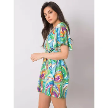 Dámský overall CHA KO 0712.68P bílá zelená L/XL