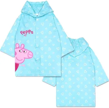 Pláštěnka PLÁŠTĚNKA PEPPA PIG em 1000 tyrkysová Velikost: 104-110
