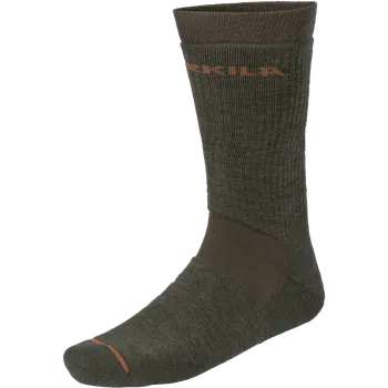 Pánské oblečení Ponožky Härkila Pro Hunter 2.0 Short Willow Green/Shadow Brown L