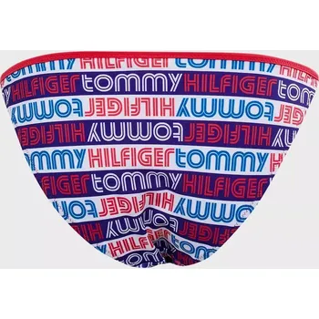 Dámské plavky Spodní díl dámských plavek UW0UW02143-0G2 vícebarevná - Tommy Hilfiger vícebarevná S