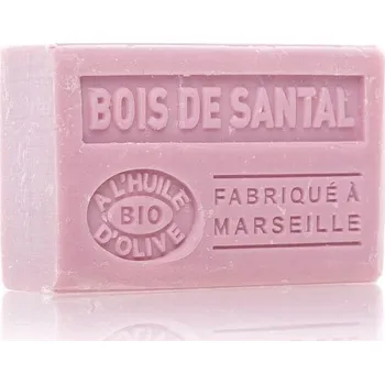 Mýdlo BIO mýdlo z Marseille Santalové dřevo 125g Label Provence
