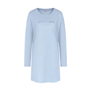Dámská noční košile Nightdresses NDK LSL 04 - TRIUMPH bleděmodrá (00SA) 044