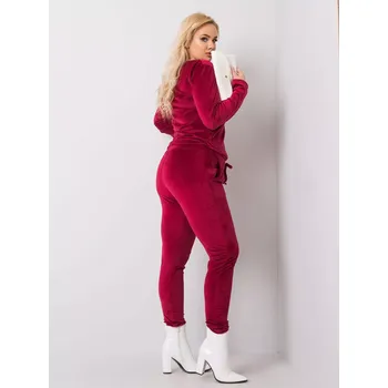 Dámská halenka Souprava RV KMPL 6085.05 kaštanová 3XL