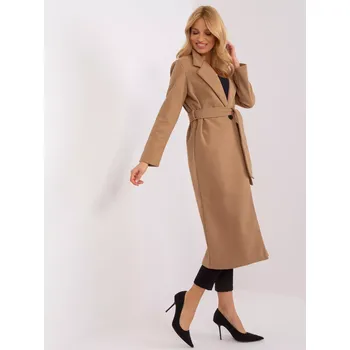 Dámský kabát Kabát TW CZ BI 5312 1.31 velbloudů XL