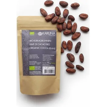 Čokoláda KARUNA CHOCOLATE BIO KAKAOVÉ BOBY (INDIE ) - 100g (KARUNA)