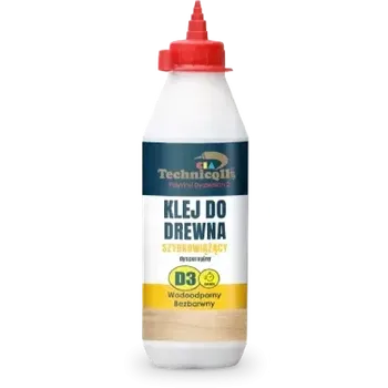 Průmyslové lepidlo TECHNICQLL - Rychleschnoucí lepidlo na dřevo D3 250ml