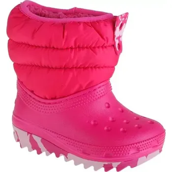Chlapecké tenisky Boty Crocs Classic Neo Puff Boot Toddler Jr 207683-6X0 23/24