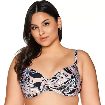 Dámské plavky Horní díl plavek 221 latte - AVA béžová 75/E