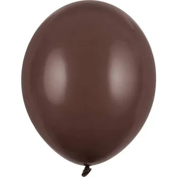 Balónek Balónky PartyDeco Strong, kakaově hnědé, 27 cm, 100 kusů
