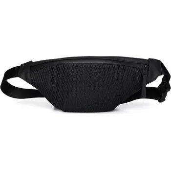 Kabelka Rains Bumbag Mesh Mini Black W3 14130 01 ledvinové pouzdro Univerzální