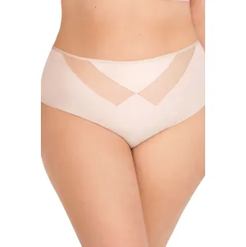 Kalhotky Dámské kalhotky 566/1 Vicky - GORSENIA Béžová 3XL