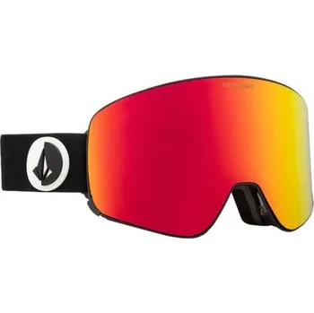 Snowboardové brýle Volcom GARDEN GLOSS BLACK/RED CHROME (VG0122100) jedna velikost