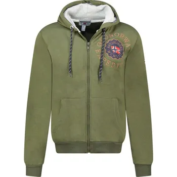 Pánská mikina Mikina Geographical Norway Geganto DB 100 M WZ3028H/GN-Kaki pánské L