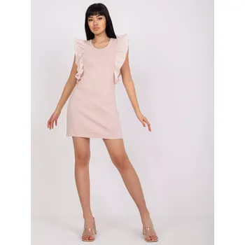 Dámské šaty Šaty EM SK F365.22 světle růžová jedna velikost