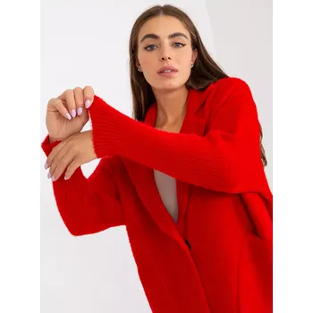 Dámský kabát Dámský kabát MBM PL 1521.97P červený jedna velikost