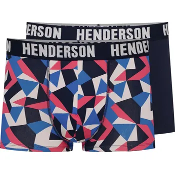 Boxerky Pánské boxerky 2 pack 42588 Shield - HENDERSON vícebarevná 3XL