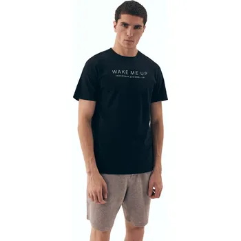 Pánské pyžamo Pánské pyžamo 42634 Dare - HENDERSON černá XL