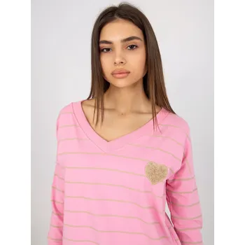 Dámská halenka Halenka RV BZ 8512.04 růžová L/XL