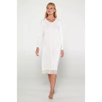 Vamp - Noční košile s krajkovými detaily 19900 - Vamp pink powder S