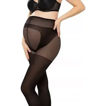 Dámské oblečení Těhotenské punčochové kalhoty Gatta Body Protect 40 den golden/odd.béžová 4-L