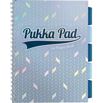 Blok Sešit A4 s mřížkou Pukka Pad, 100 listů