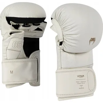 Bojový sport MMA sparingové rukavice venum Impact Evo Scales S BÍLÉ