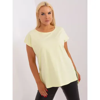 Dámská halenka Halenka RV BZ 8850.98 světle žlutá jedna velikost